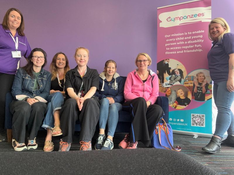 A photo of representatives from Jessie May, KHASS, BAS, Marches, Rugged International, Ups and Downs, Design4Life, Bristol Parent Carers, as well as individual parent-carers.