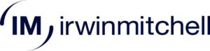 The image is of two circular dashes surrounding the letters 'IM' and to the left of this a logo that reads, 'irwinmitchell.'
