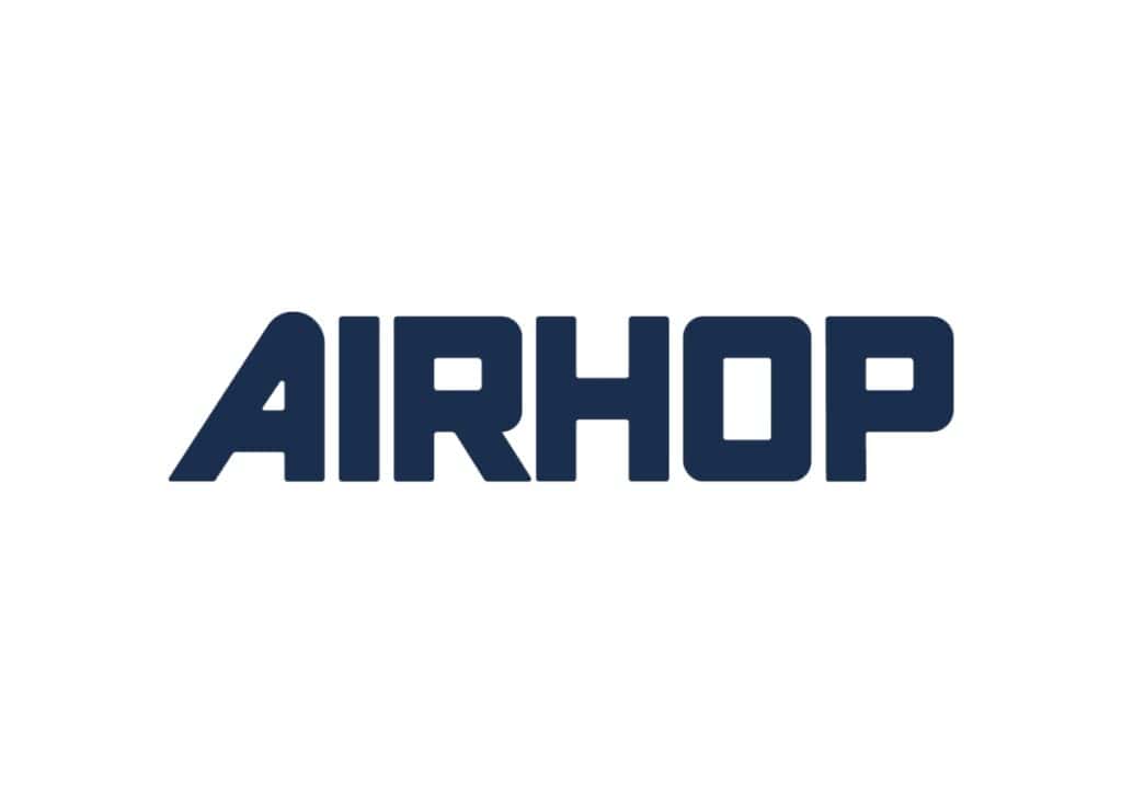 Airhop logo written in large capital letters.
